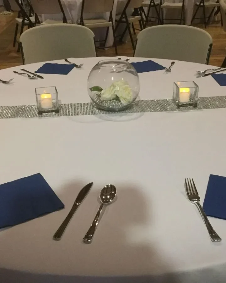 Beautiful decorated table